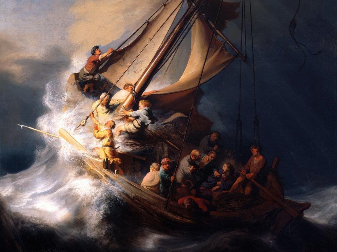 Jesus Calms the Storm (Mark 4:35-40)