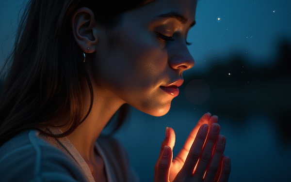 Night Prayer and Bible Verse for Peace: Isaiah 41:10 Reflection